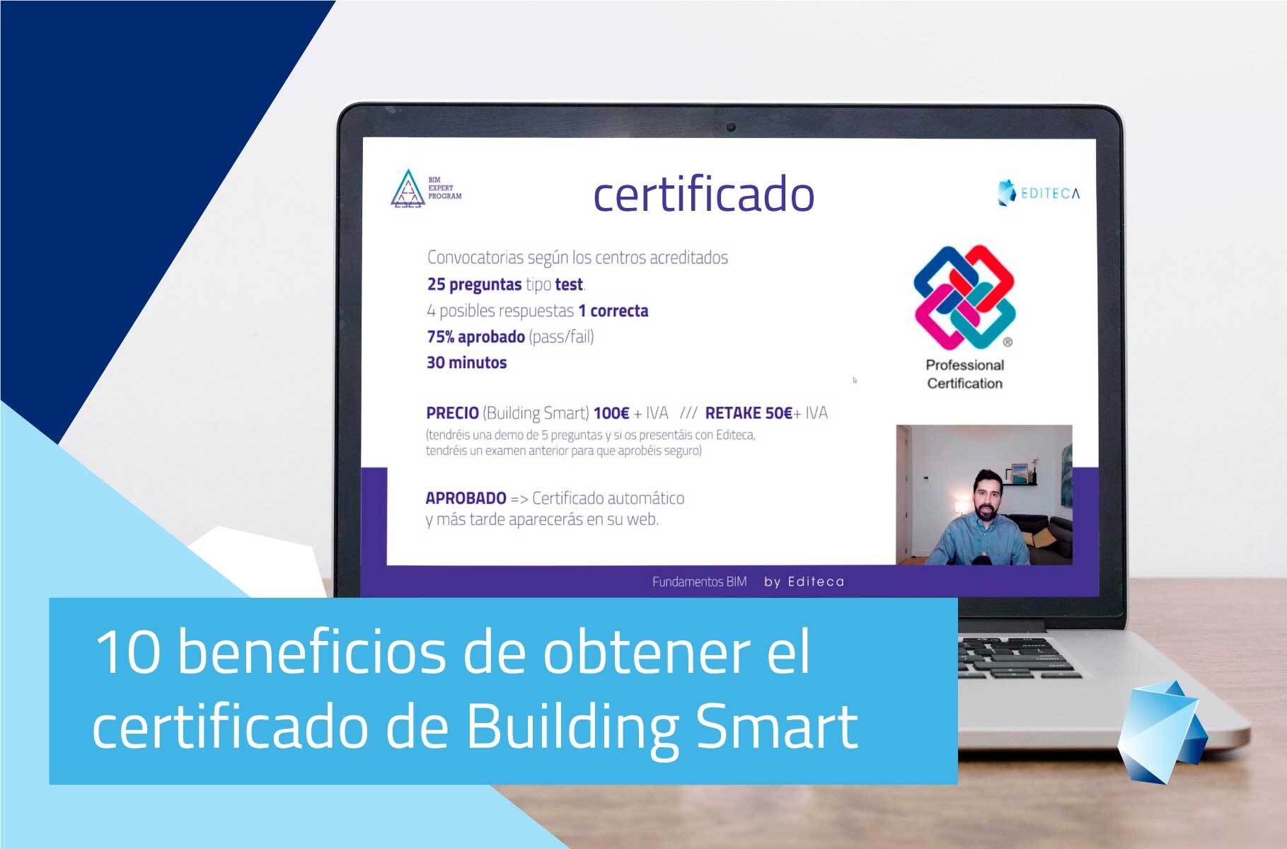 Beneficios Certificado Building Smart