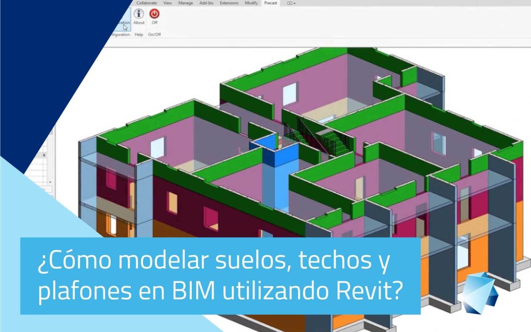¿Cómo modelar en BIM suelos, techos y plafones utilizando Revit?