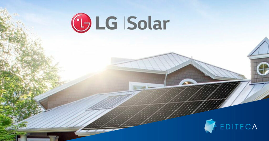 Energía solar LG