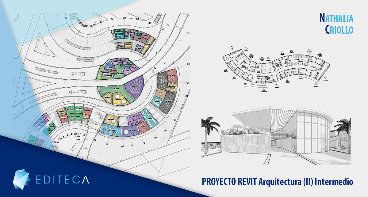 Proyecto Revit Arquitectura (II) Intermedio – Nathalia Criollo