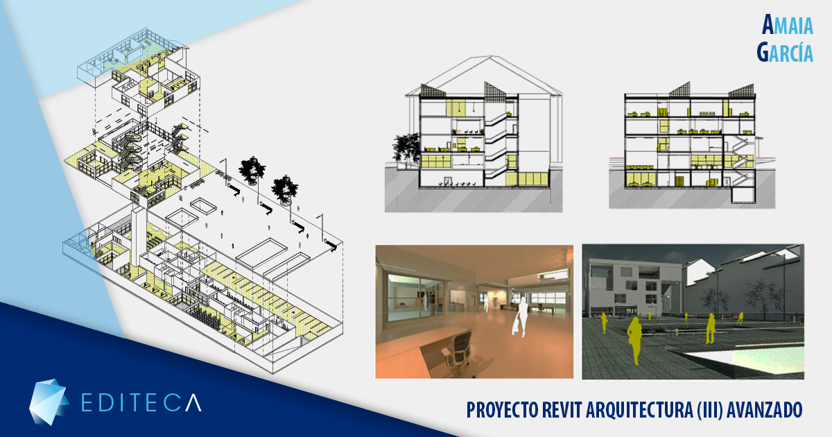 Proyecto Revit Arquitectura (III) Avanzado de Amaia García