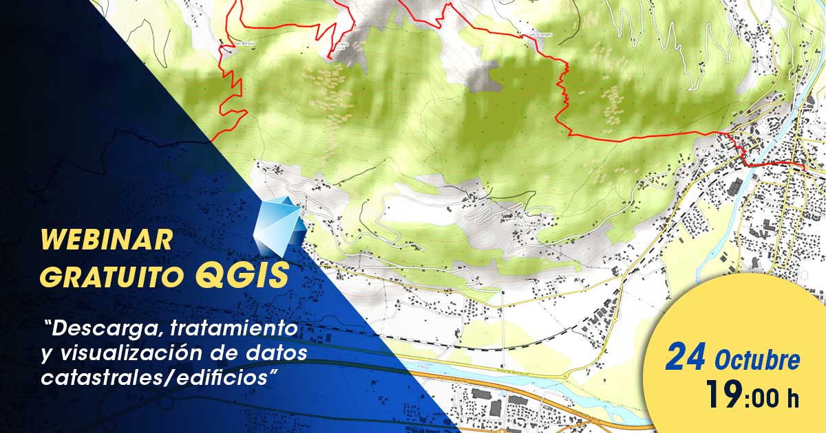 Webinar – QGIS : Tratamiento y visualización de Datos Catastrales / Edificios