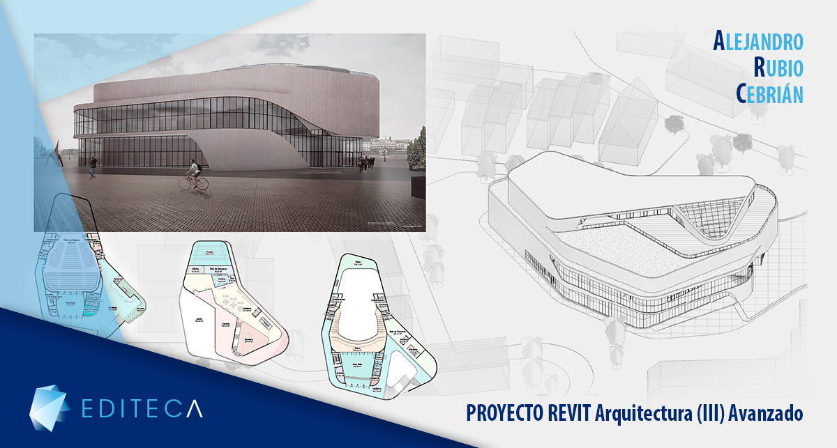 Proyecto Revit Arquitectura (III) Avanzado de Alejandro Rubio