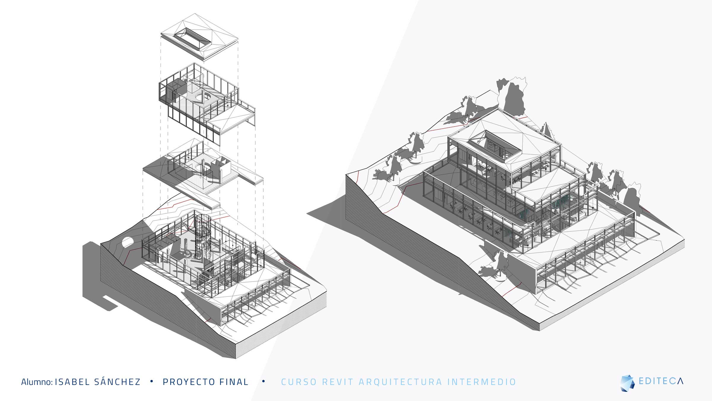 Proyecto Revit Arquitectura (II) Intermedio — Isabel Sánchez