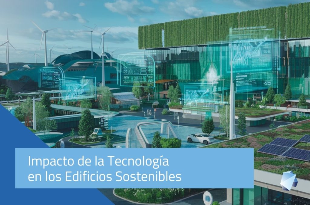 En la foto se ven unos edificios sostenibles construidos con BIM