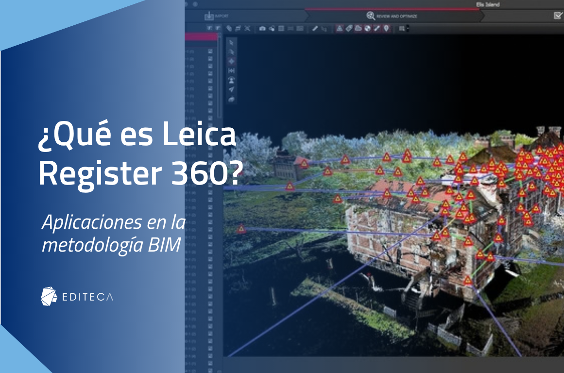 ¿Qué es Leica Register 360 y cómo se aplica en la metodología BIM?